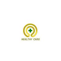 conception de logo de santé pour les hôpitaux, les cliniques, les magasins de santé, les organisations, formulaire medkit eps 10 vecteur