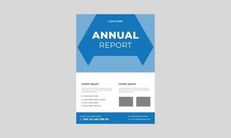 modèle de brochure de rapport annuel moderne, modèle de conception de couverture de livre d'entreprise géométrique en a4, modèles de brochure d'entreprise de rapport annuel. vecteur