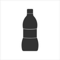 icône de bouteille dans un design plat tendance vecteur