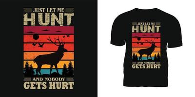 t-shirt de chasse et modèle de conception de vecteur d'affiche. avec crâne de cerf, fusil de sniper, vecteurs de canard. tee-shirt grungy de chasse au cerf. pour étiquette, emblème.