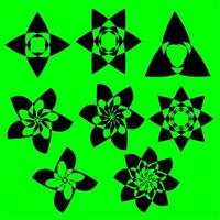 logo à motif géométrique vecteur