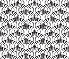 Modèle sans couture abstraite Ornement de lignes géométriques orientales orientales vecteur