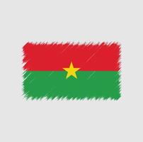 drapeau burkina faso coup de pinceau