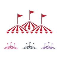 vecteur de logo de cirque