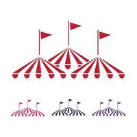 vecteur de logo de cirque