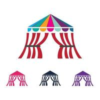 vecteur de logo de cirque