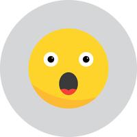 Icône Emoji Surprise Vector