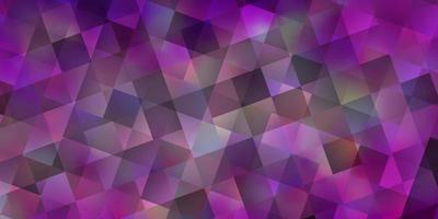 texture vecteur violet clair avec style poly avec cubes.