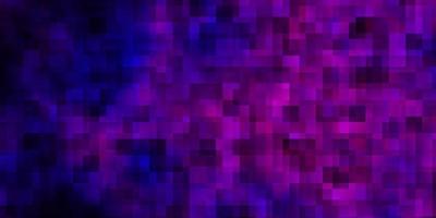 modèle vectoriel violet foncé, rose dans un style carré.