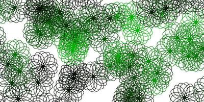 modèle vectoriel vert clair avec des sphères.