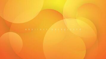 abstrait orange avec composition dynamique. illustration vectorielle vecteur