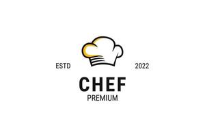 bon modèle de vecteur de conception de logo de restaurant de chef