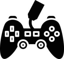 style d'icône de vente de manette de jeu vecteur