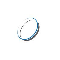 Cercle anneau Logo Template vecteur