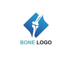 Bone logo vector template vecteur