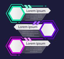 modèle de conception de graphique infographique d'accès numérique vecteur