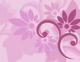 Fond d&#39;écran floral violet sans soudure vecteur