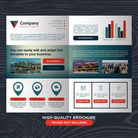 Brochure Business Fold vecteur