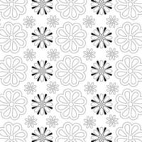 motif géométrique de mandala. vecteur de texture de fond vectorielle continue dans l'illustration