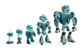 Evolution des robots, progrès technologique vecteur