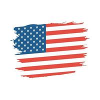 drapeau américain vecteur