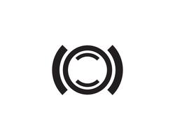 Application de lettre C Logo Template Design Vector