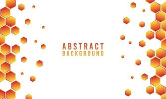 fond abstrait forme géométrique hexagonale vecteur