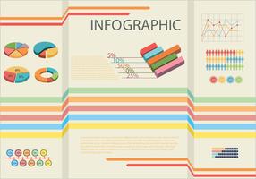 Infographie montrant les statistiques de personnes vecteur