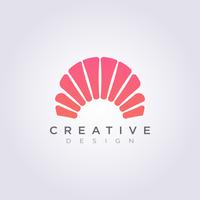 Cercle abstrait Vector Illustration Design Clipart Logo Logo Template
