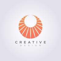 Cercle abstrait Vector Illustration Design Clipart Logo Logo Template