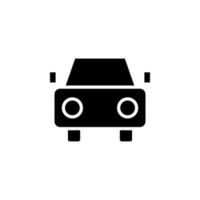 modèle de logo d'illustration vectorielle d'icône solide de voiture, automobile, transport. adapté à de nombreuses fins. vecteur