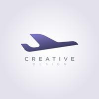 Avion Vector Illustration Design Clipart Logo Logo Template