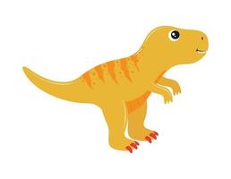 mignon petit dinosaure tyrannosaure vecteur