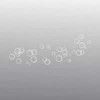 modèle de conception d'illustration vectorielle icône bulle vecteur