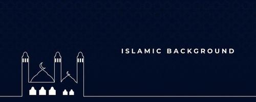 luxe d'origine islamique. bon à utiliser pour le thème ramadan kareem et ied mubarak. vecteur