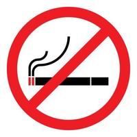 cigarette non fumeur interdit inscrivez vous symbole vecteur
