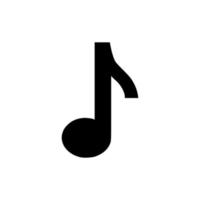 conception d'icônes de musique vecteur