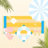 Illustration de vecteur Summertime Elements