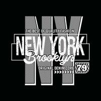 ny new york élément de la mode masculine et de la ville moderne dans la conception graphique de la typographie.illustration vectorielle.t-shirt, vêtements, vêtements et autres utilisations vecteur