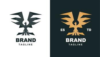 faucon logo moderne simple pour la marque et l'entreprise