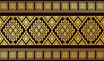 concept de design de motif ethnique géométrique pour papier peint, vêtements, batik et tissu. illustration vectorielle de motif abstrait vecteur