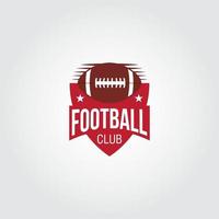 création de vecteur de logo de football américain