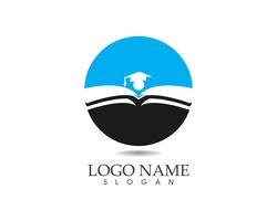 Modèle de vecteur de logo de l&#39;éducation