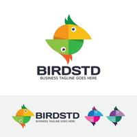 création de logo vectoriel oiseau