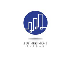 Finance logo et symbole vecteur