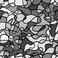 illustration vectorielle élégante de fond de texture mosaïque abstraite sur monochrome vecteur