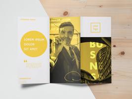 Modèle de brochure design de vecteur