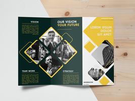 Modèle de brochure design de vecteur