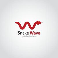 illustration de conception de vecteur de logo de serpent