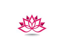 Beauté Vector Lotus design logo Logo icônes